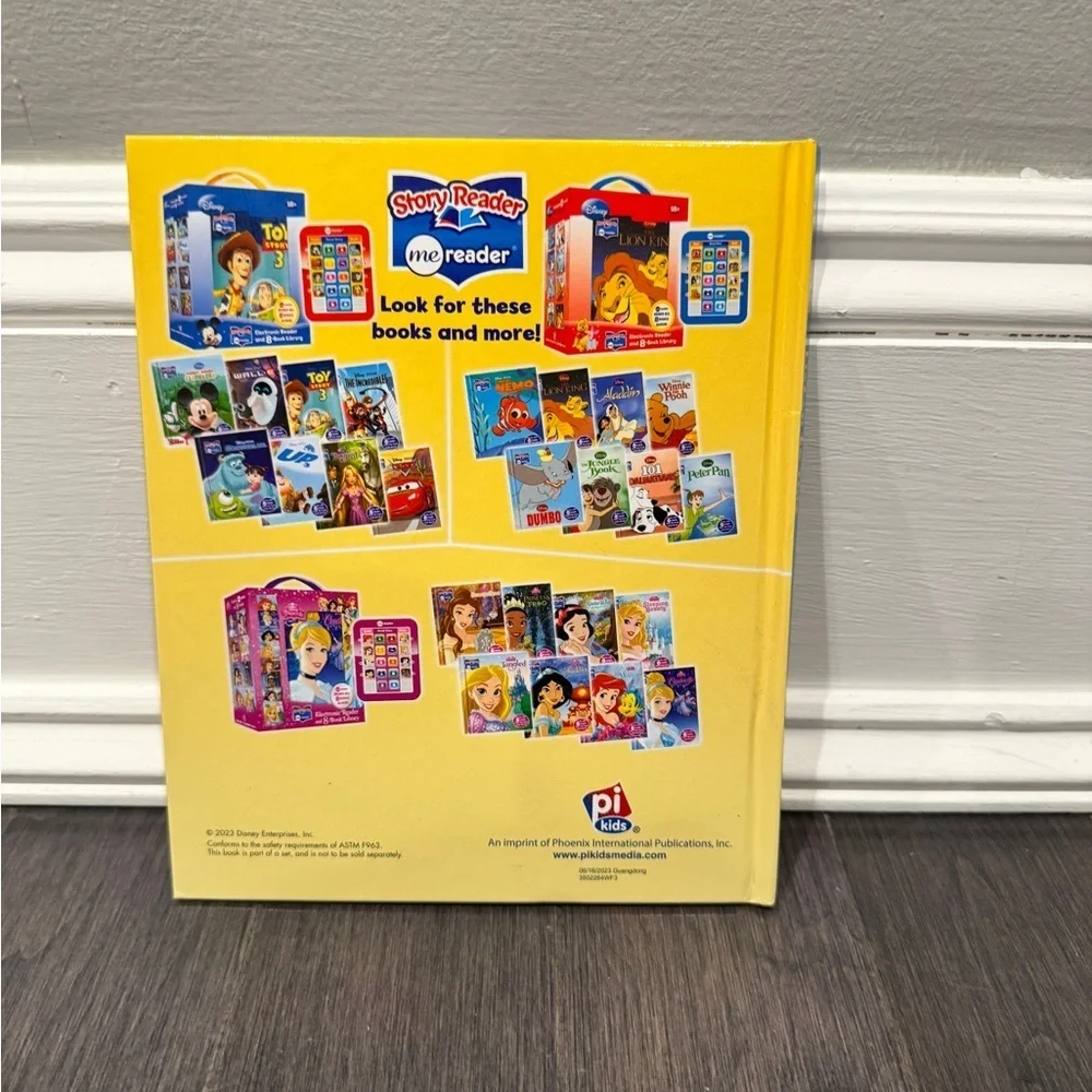 Disney Mickey Listen to This Hardcover Book Me Reader Learn to Read Kids Toddler